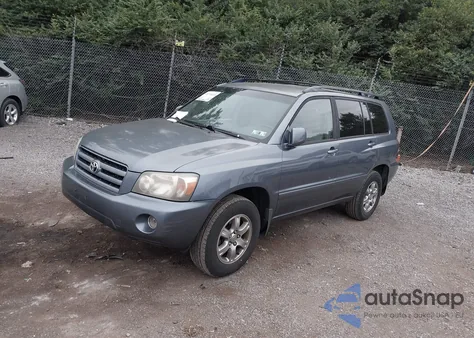 2006 Toyota Highlander V6 из США, поврежденный, VIN JTEEP21AX60148245